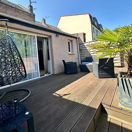 Oasis Citadine Terrasse Intime Jardin Privatif En Plein Centre Ville 70M2 Cambrai Exterior photo